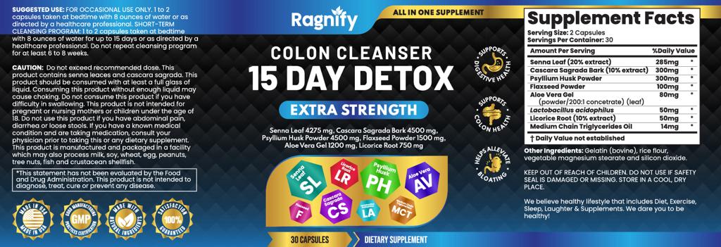 Ultimate 15-Day Colon Cleanse Detox