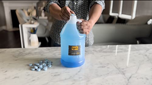 Ragnify 120 Pieces Car Windshield Washer Tablets Glass Concentrated Wiper Cleaning Washer Fluid Tablets for Car Kitchen and Room Window- 6mm