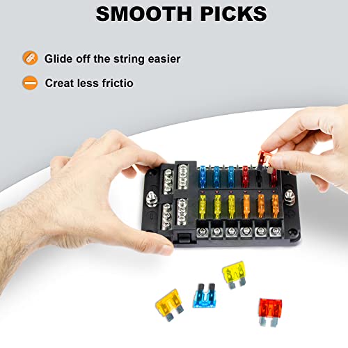 Ragnify 12 Volt Waterproof Fuse Box with 12 Circuits and LED Indicators