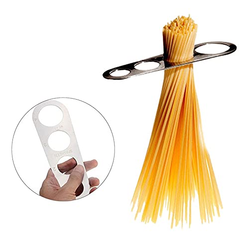 Ragnify Stainless Steel Spaghetti Measurer Tool Pasta Portion Control Gadgets with 4 Serving Portion Cooking Tool (Pack of 02)
