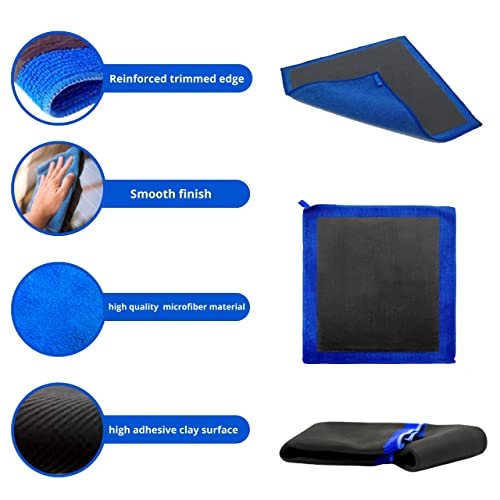 Ragnify's Paint-Safe Clay Towel for Auto Detailing and Contaminant Removal