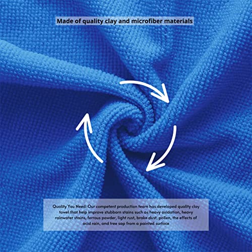 Ragnify's Paint-Safe Clay Towel for Auto Detailing and Contaminant Removal