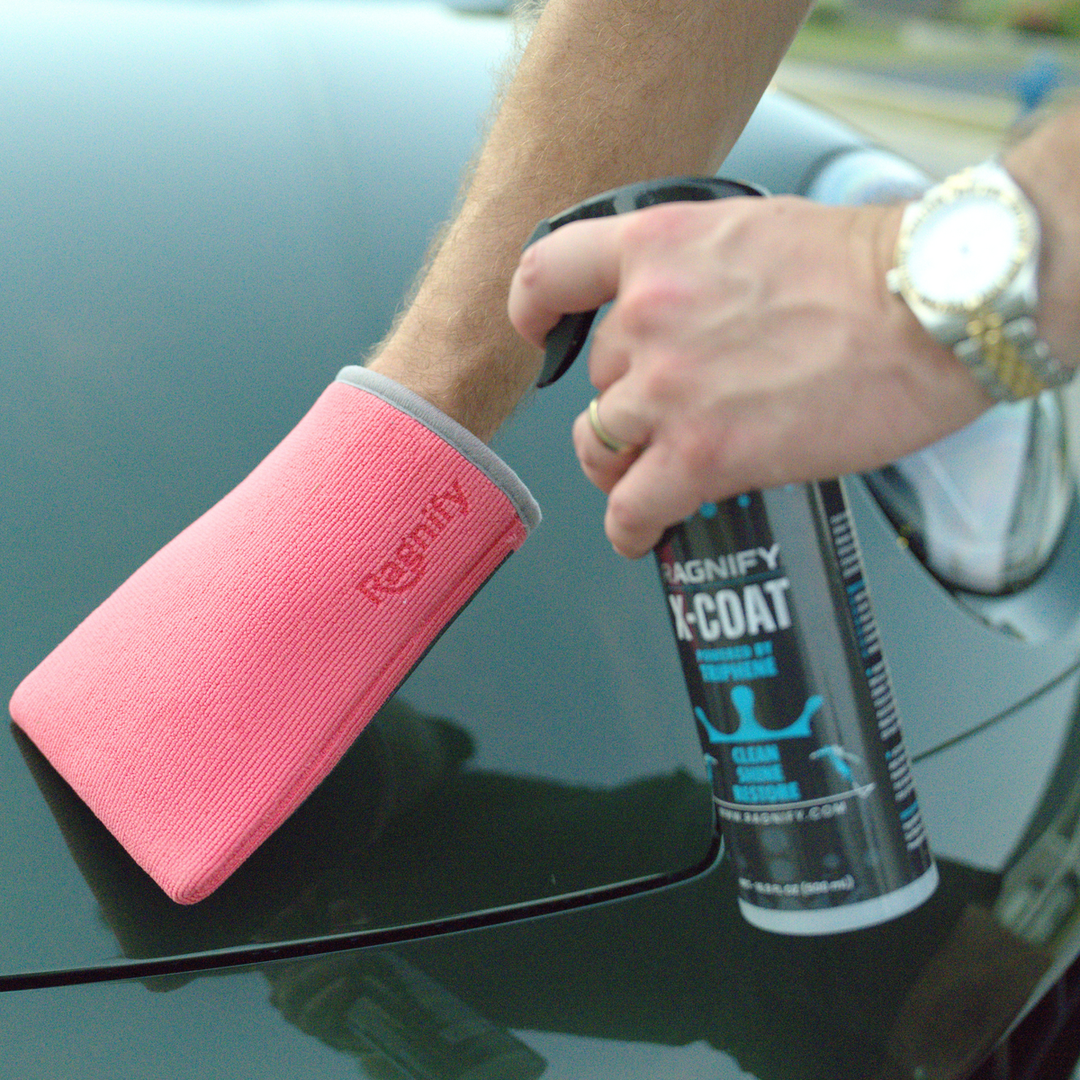 X-Coat Detailing Spray – Clean Shine & Restore with Hydrophobic Protection