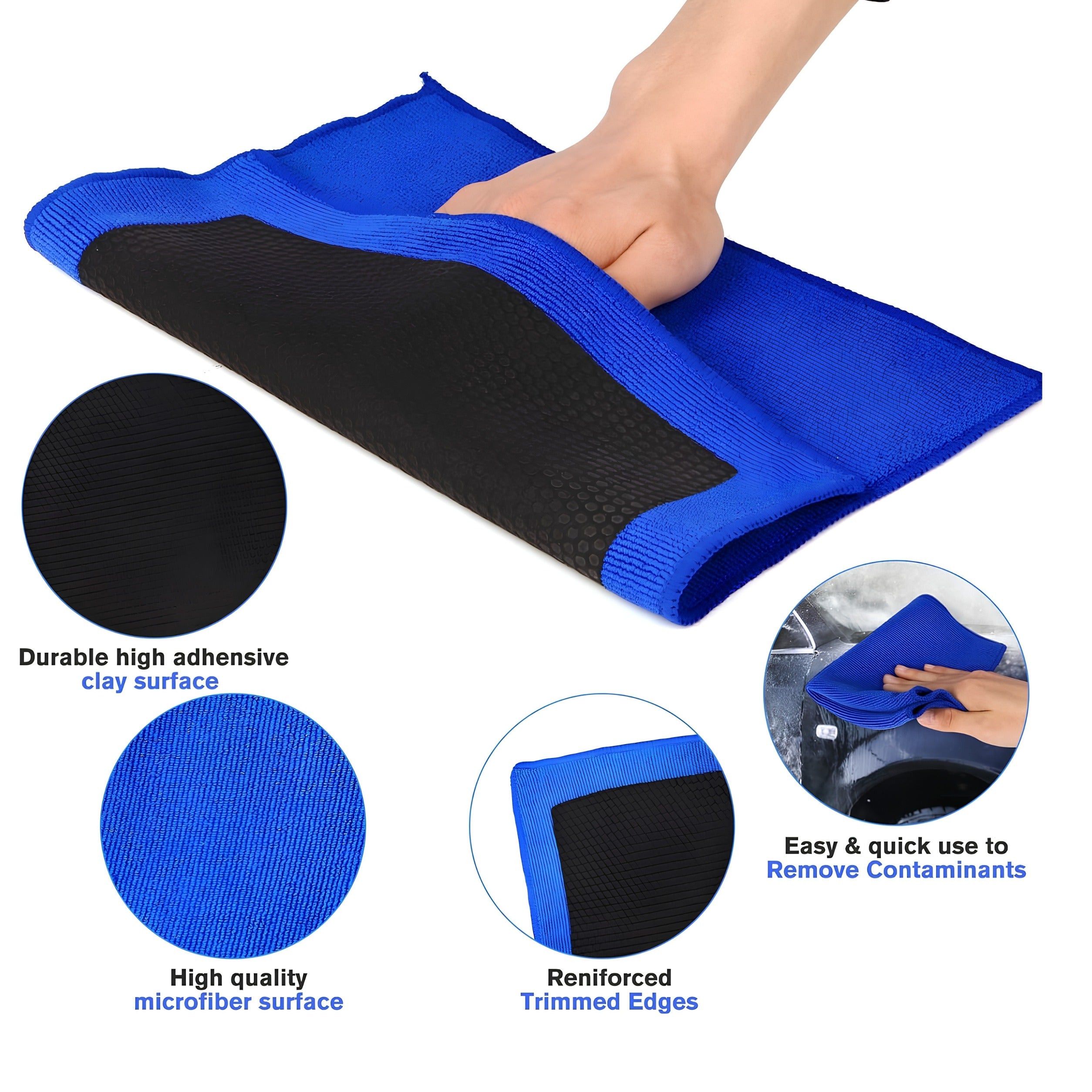Ragnify Clay Towel – Fine Grade Car Detailing Clay Bar for Paint Decontamination